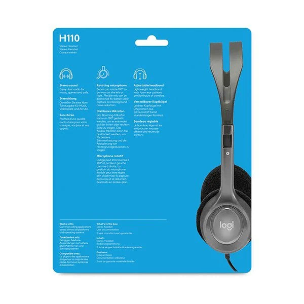 logitech h110 headphone - Image 2
