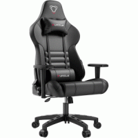 FURGLE GAMING CHAIR BLACK UP TO 120KG