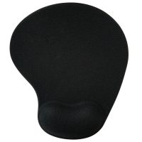 ERGONOMIC WRIST GEL MOUSE PAD BLACK OR BLUE H-02